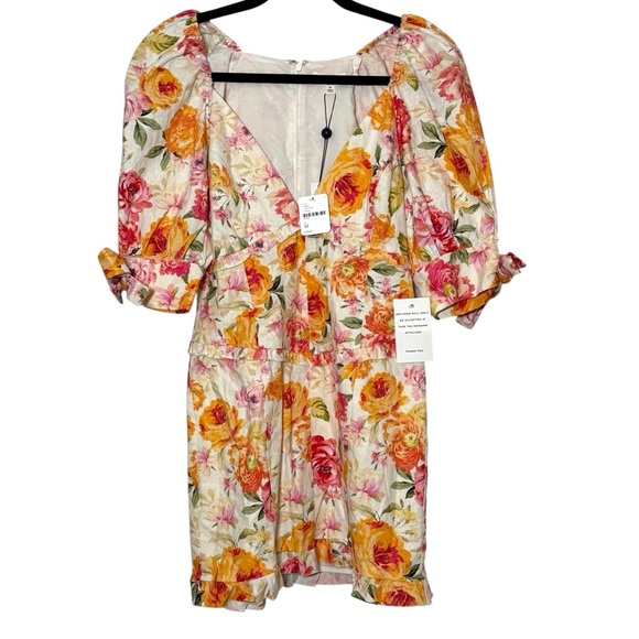 For Love & Lemons Julep Dress Size Medium Floral Mini Dress NWT - Picture 1 of 16